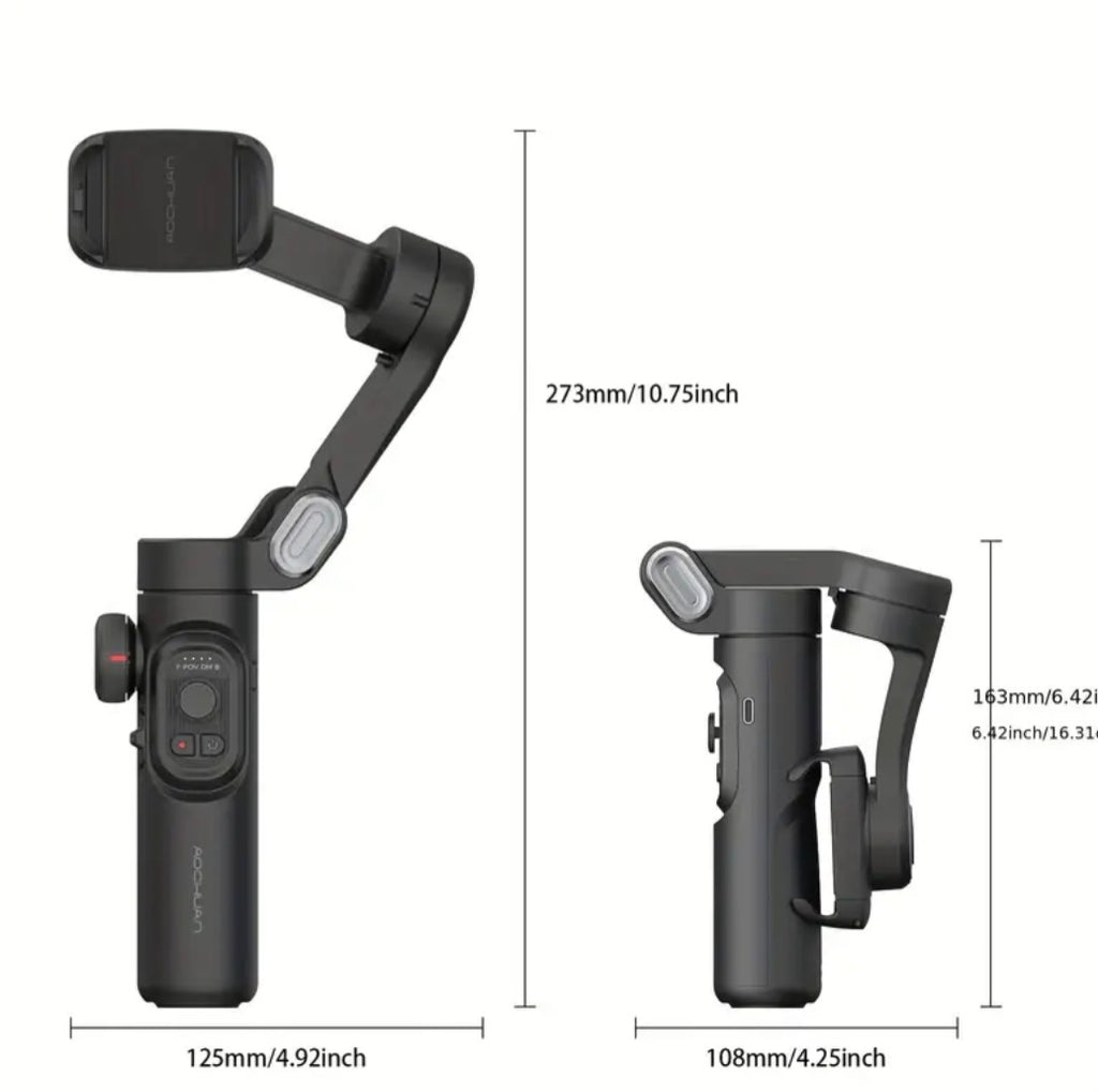 AOCHUAN XE 3-Axis Foldable Smartphone Gimbal Stabilizer