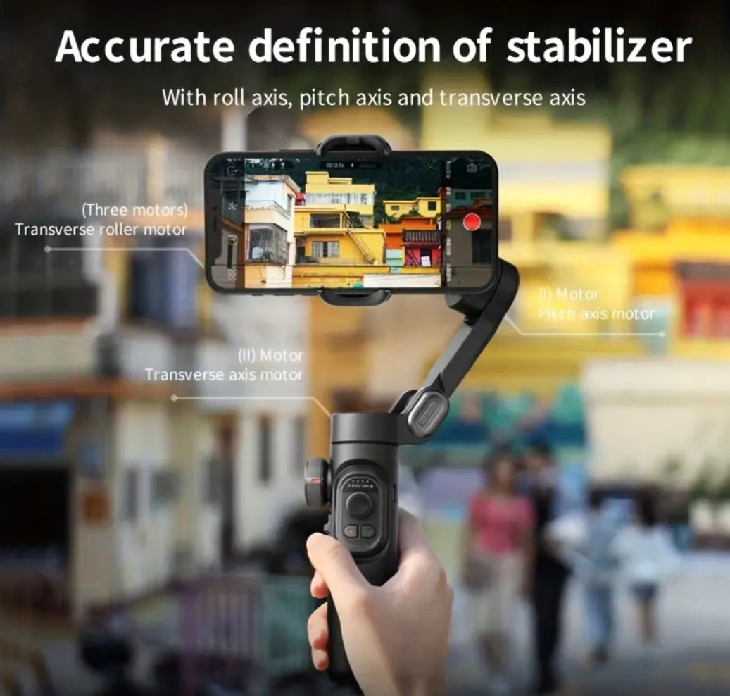 AOCHUAN XE 3-Axis Foldable Smartphone Gimbal Stabilizer